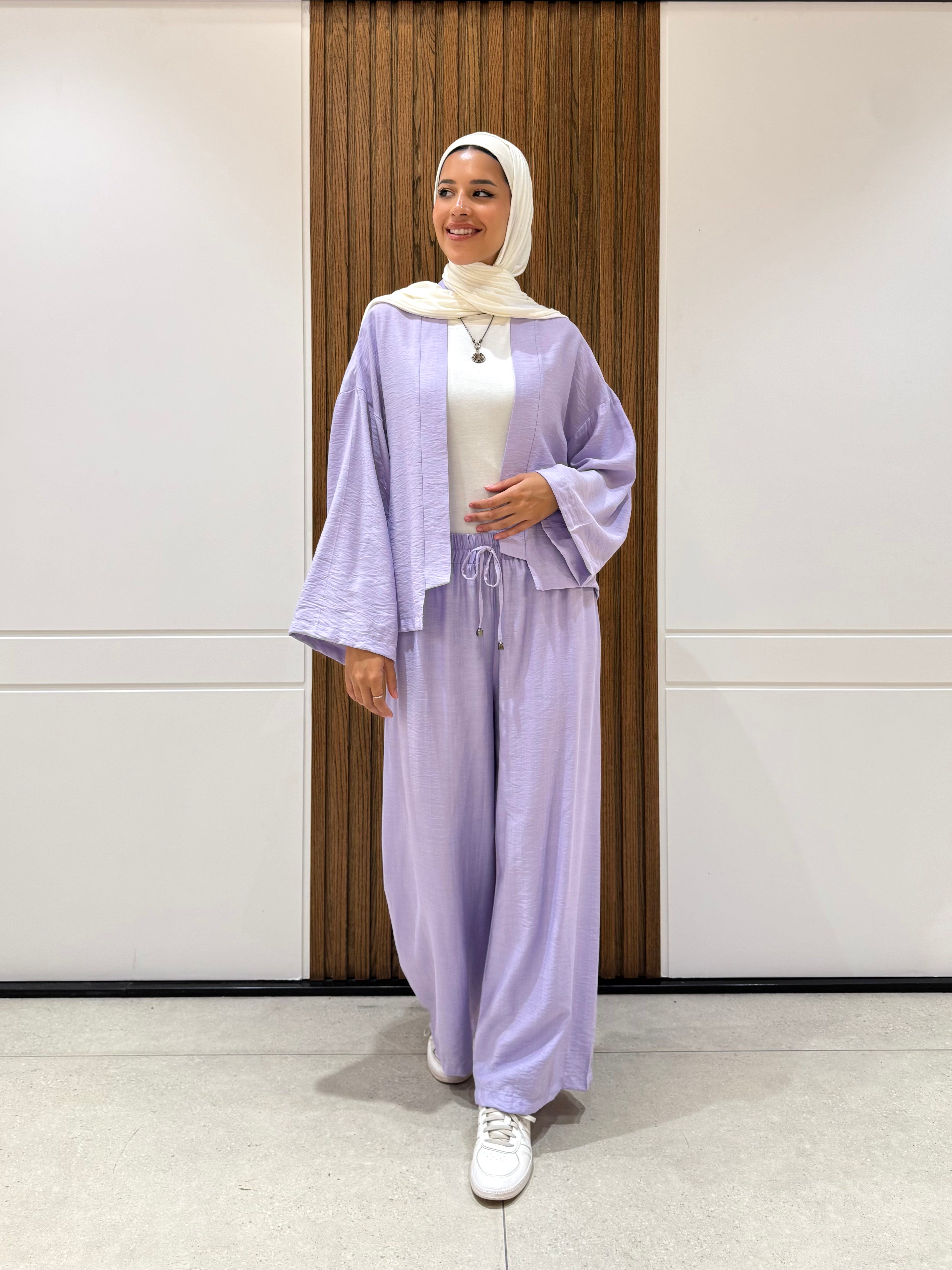 Trousers-Spanish Linen-LAVANDER