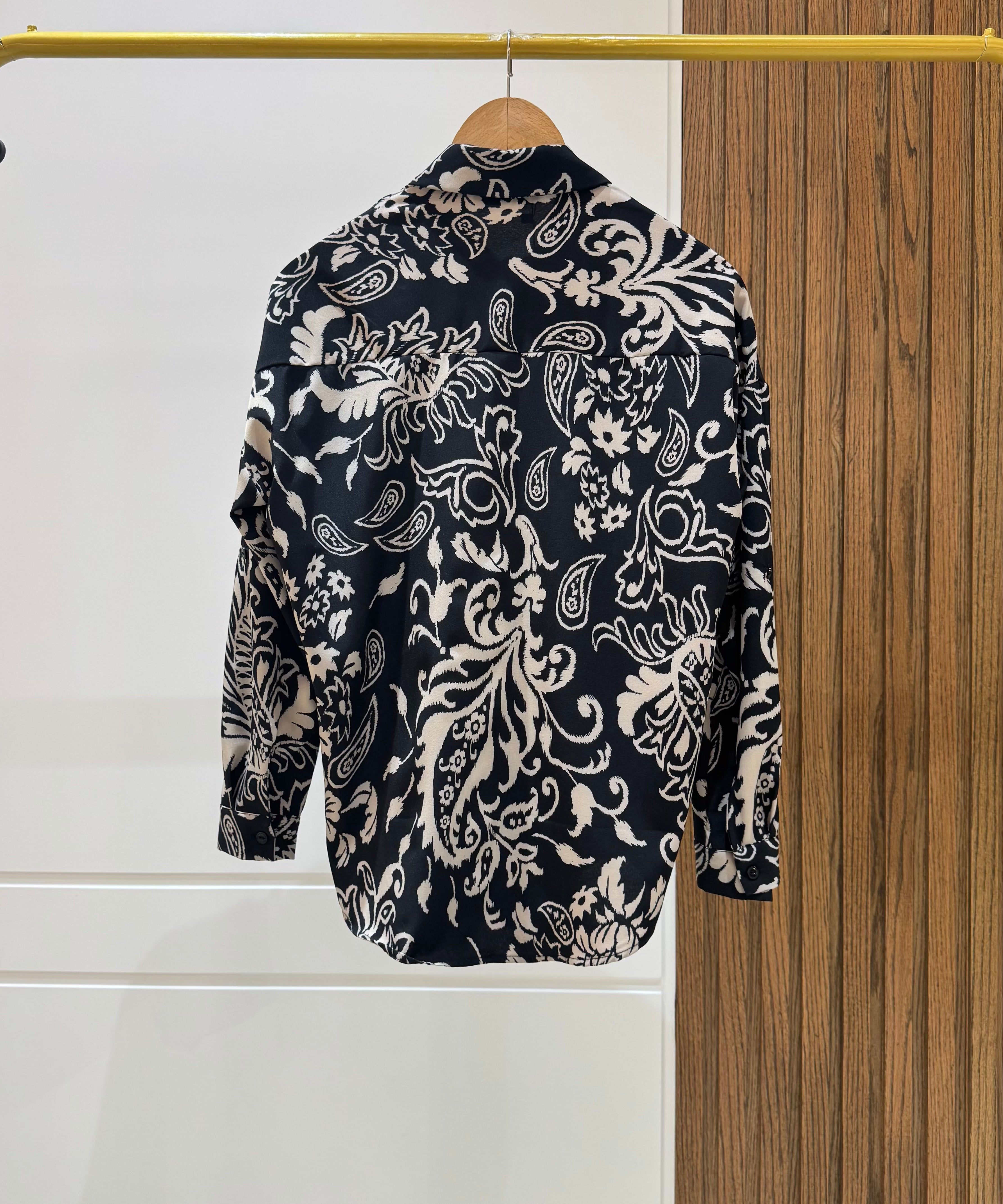 Shirt-Spanish Linen-BLACK