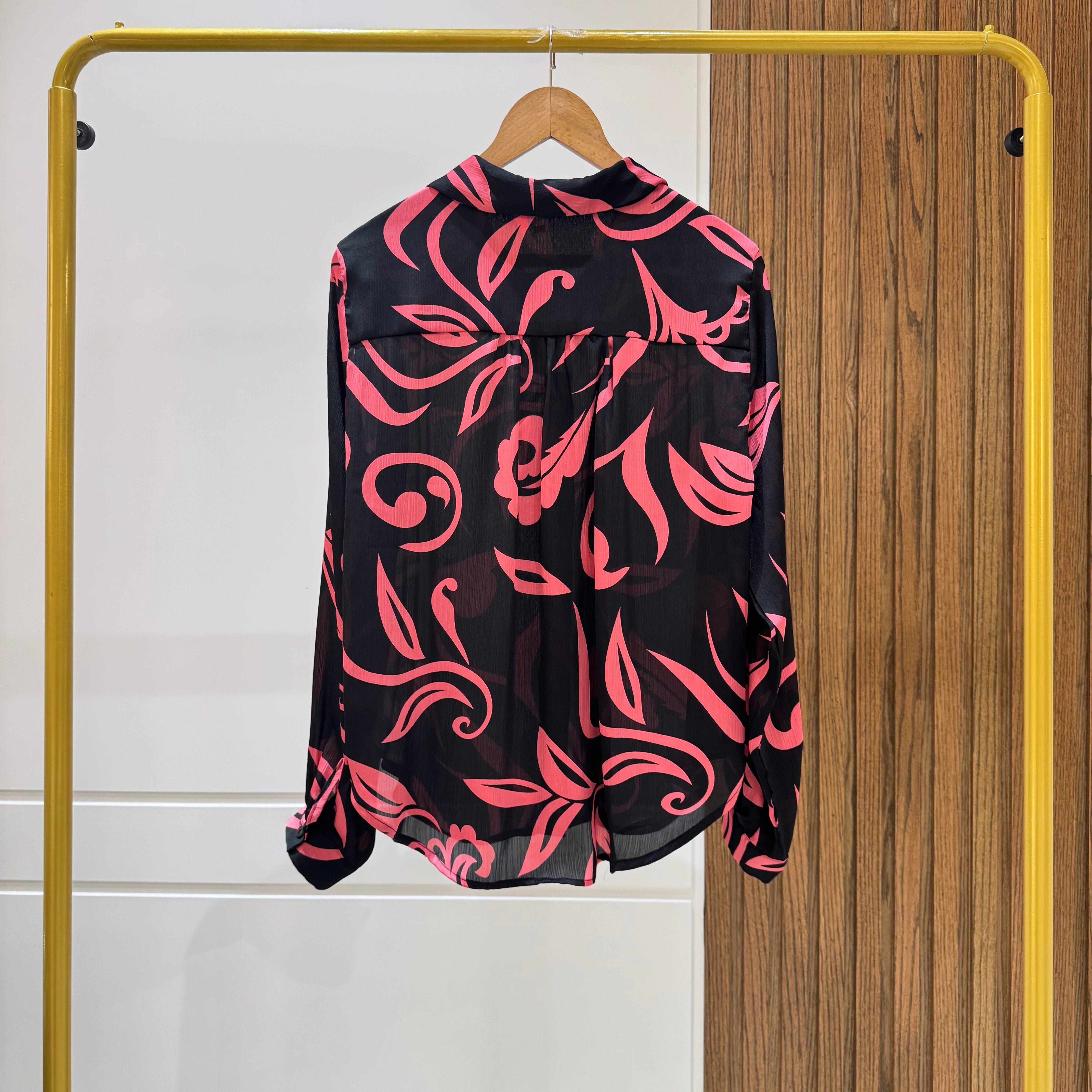 Shirt-Chiffon-FUCHSIA