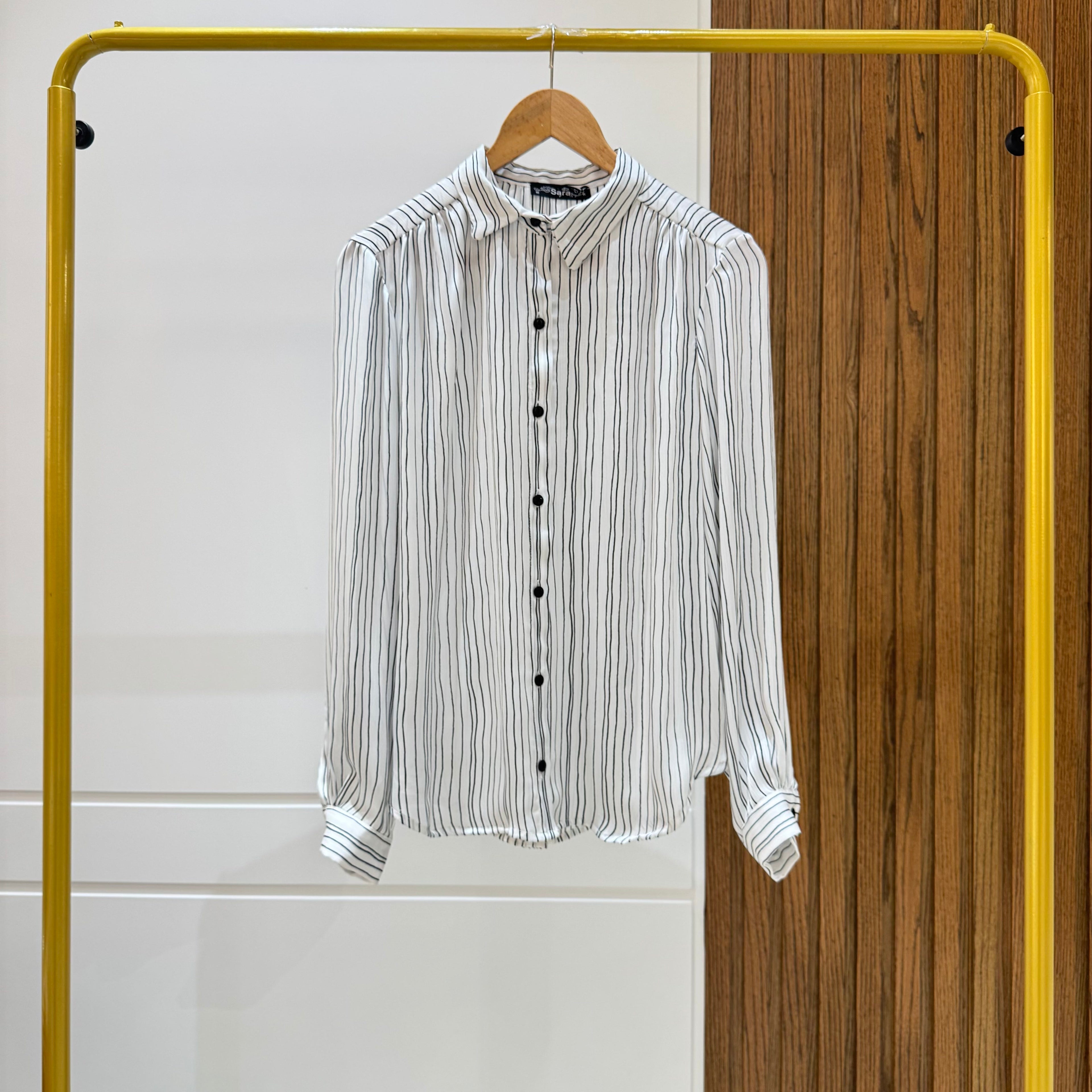Shirt-Chiffon-White