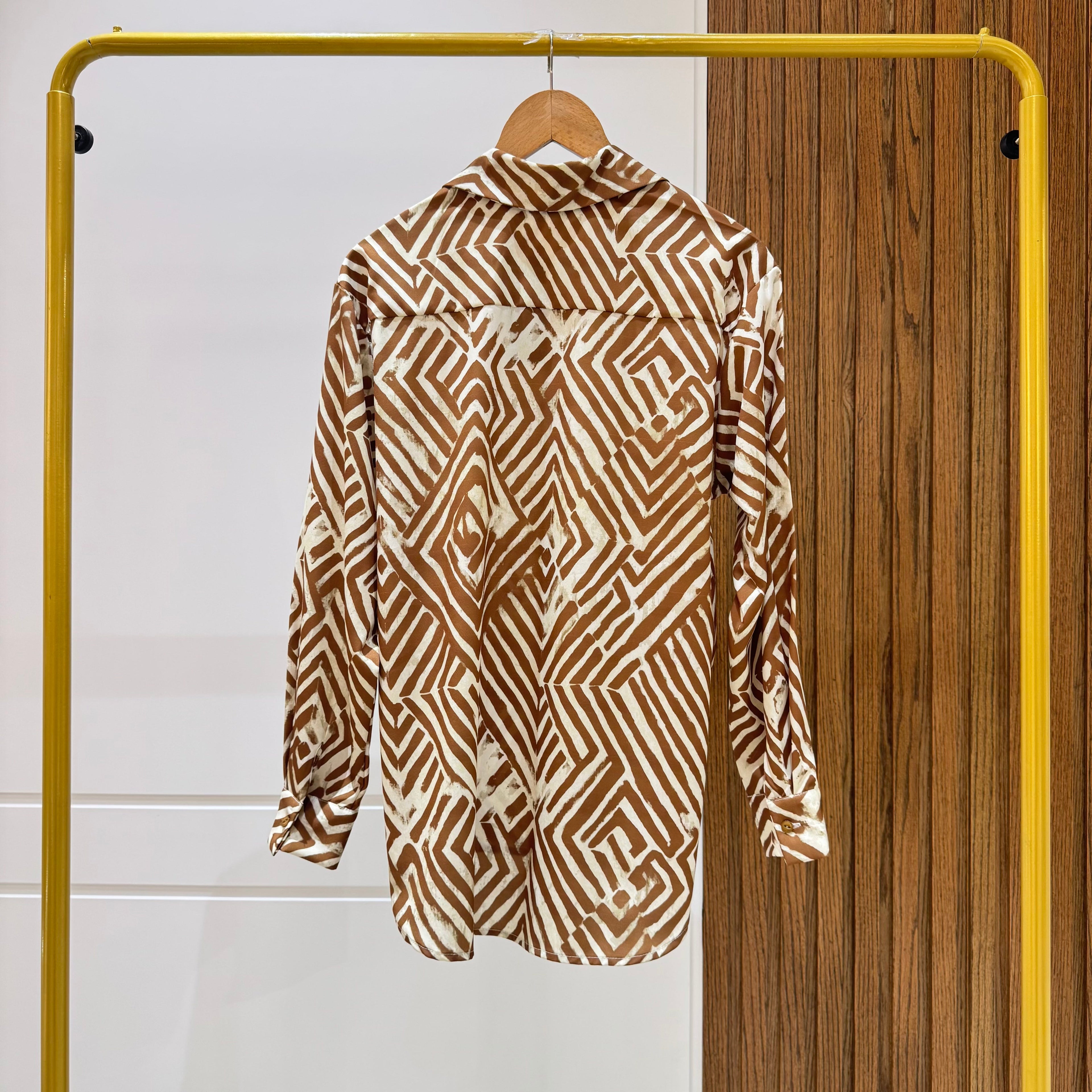 Shirt-Chiffon crepe