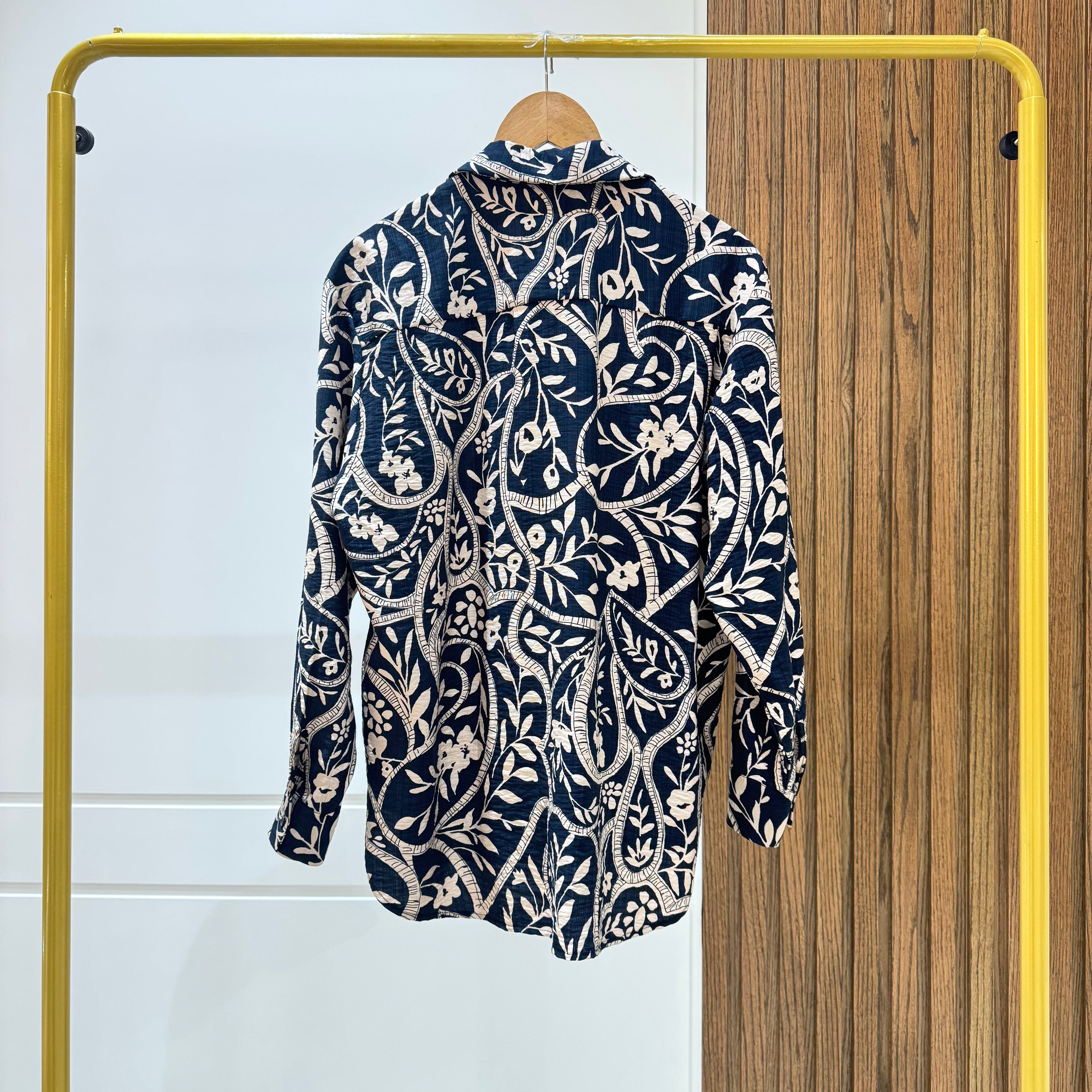 Shirt-Spanish Linen-BLACK