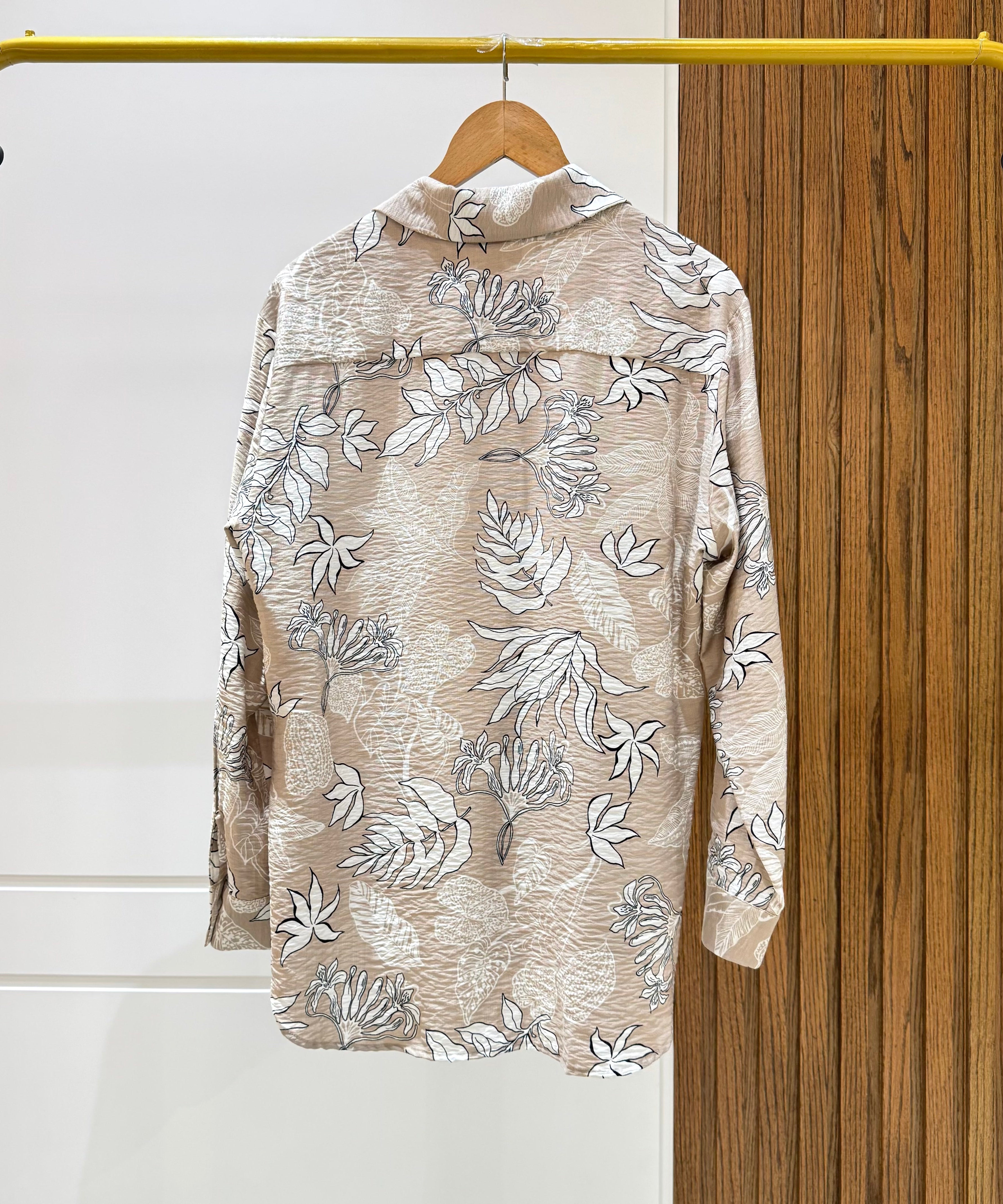 Shirt-Spanish Linen-BEGIE