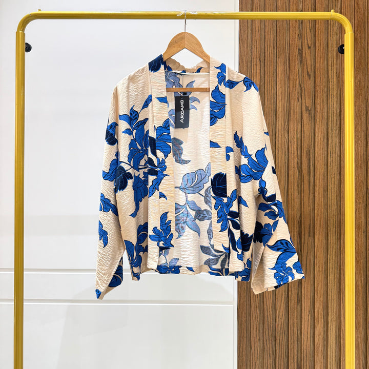 Cardigan-Spanish Linen-BLUE