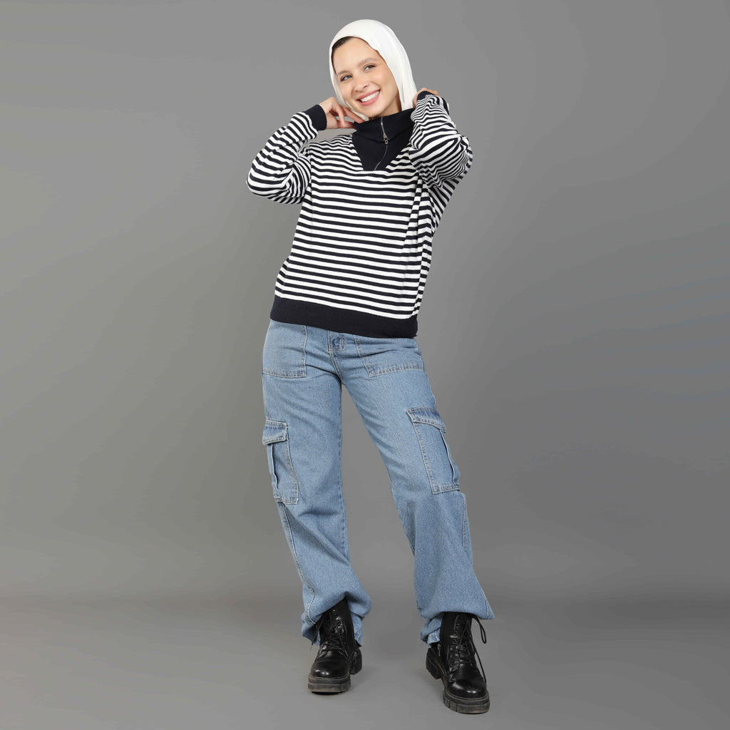 Pullover-Knit-NAVY