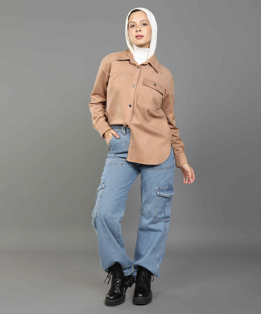 Shirt-Suede-CAFEE