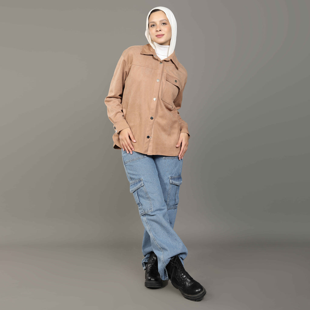 Shirt-Suede
