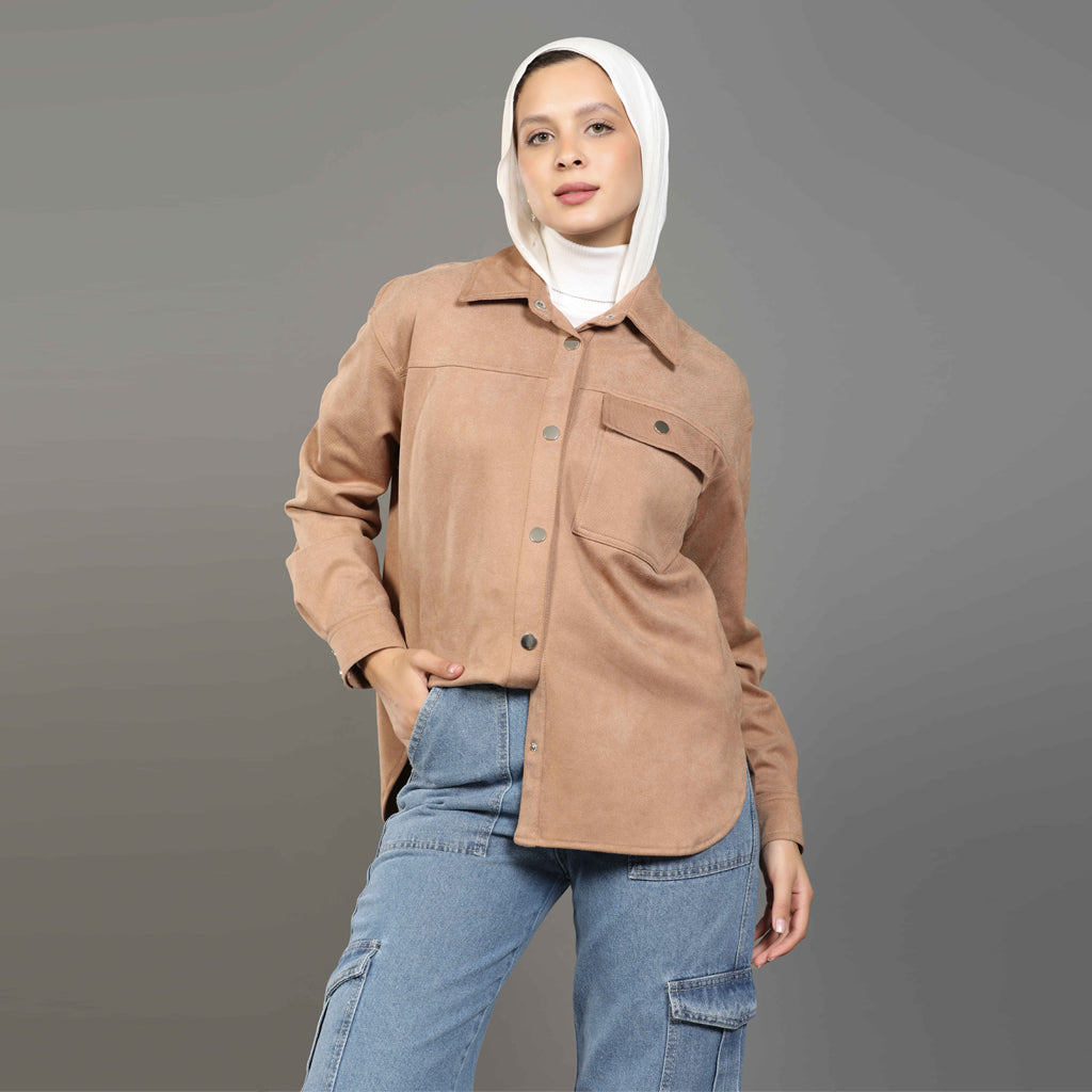 Shirt-Suede-CAFEE