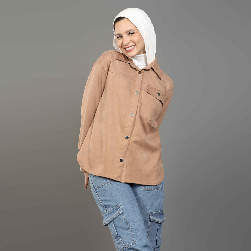 Shirt-Suede-CAFEE