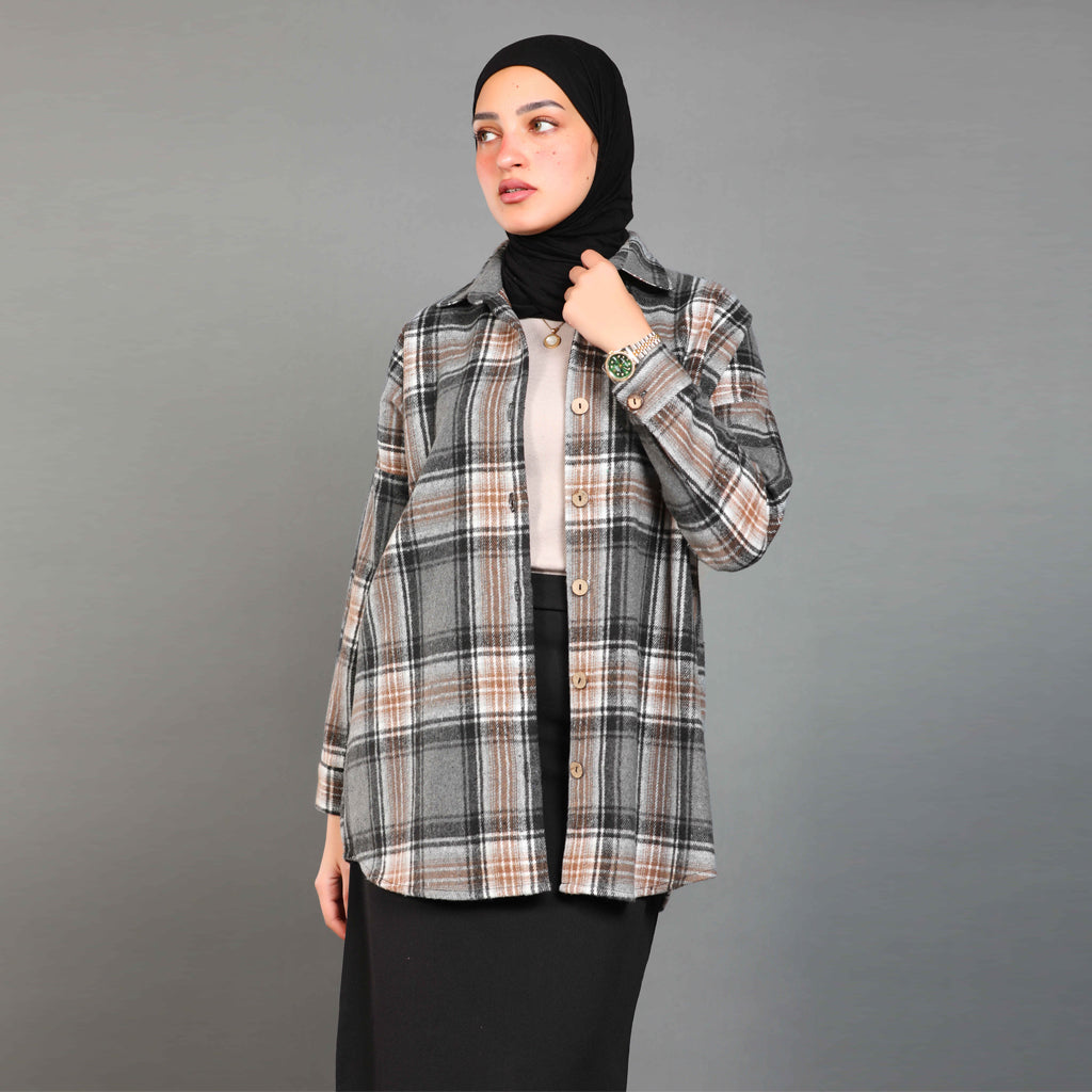 Shirt-Wool-D GRAY