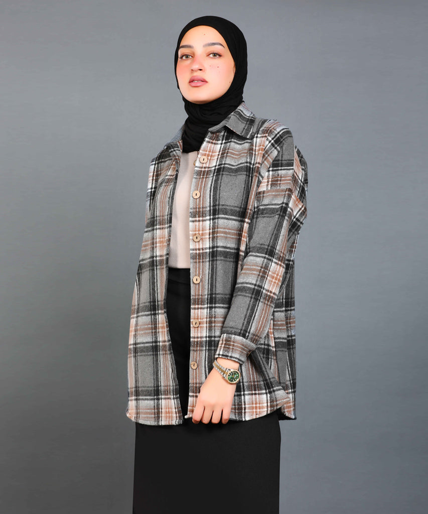 Shirt-Wool-D GRAY