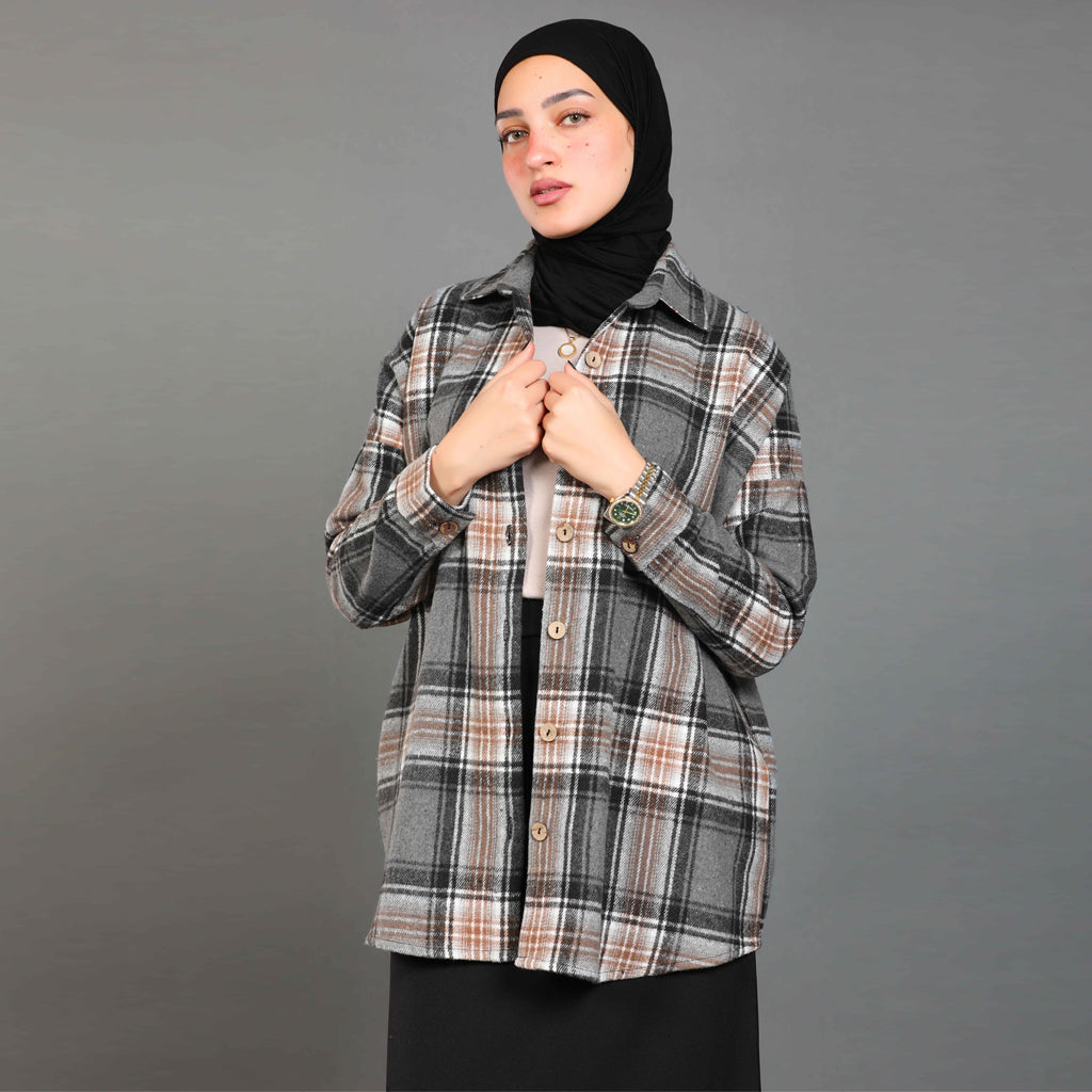 Shirt-Wool-D GRAY