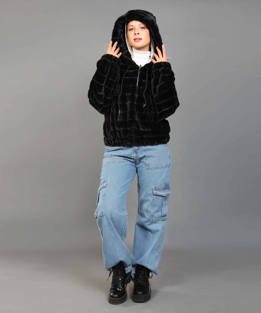 Jacket-Fur-BLACK