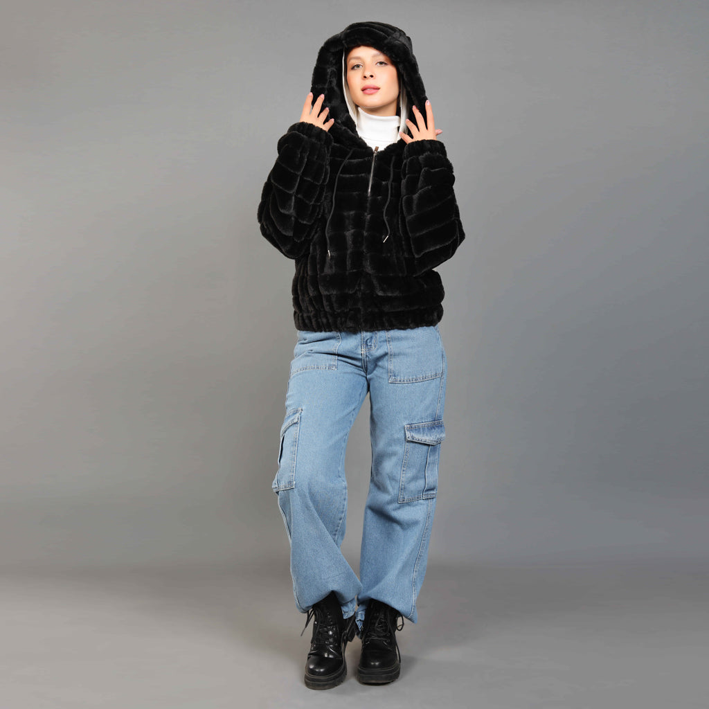 Jacket-Fur-BLACK