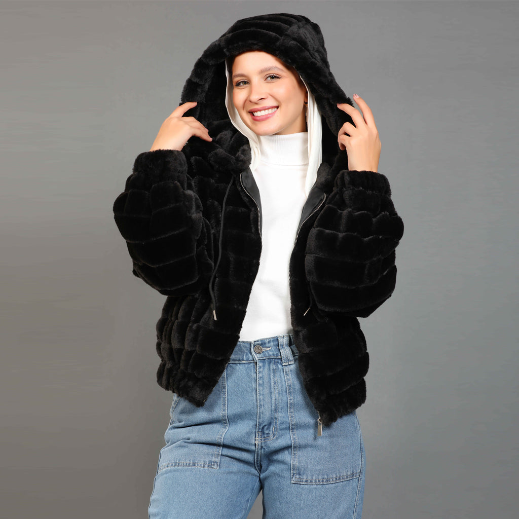 Jacket-Fur-BLACK