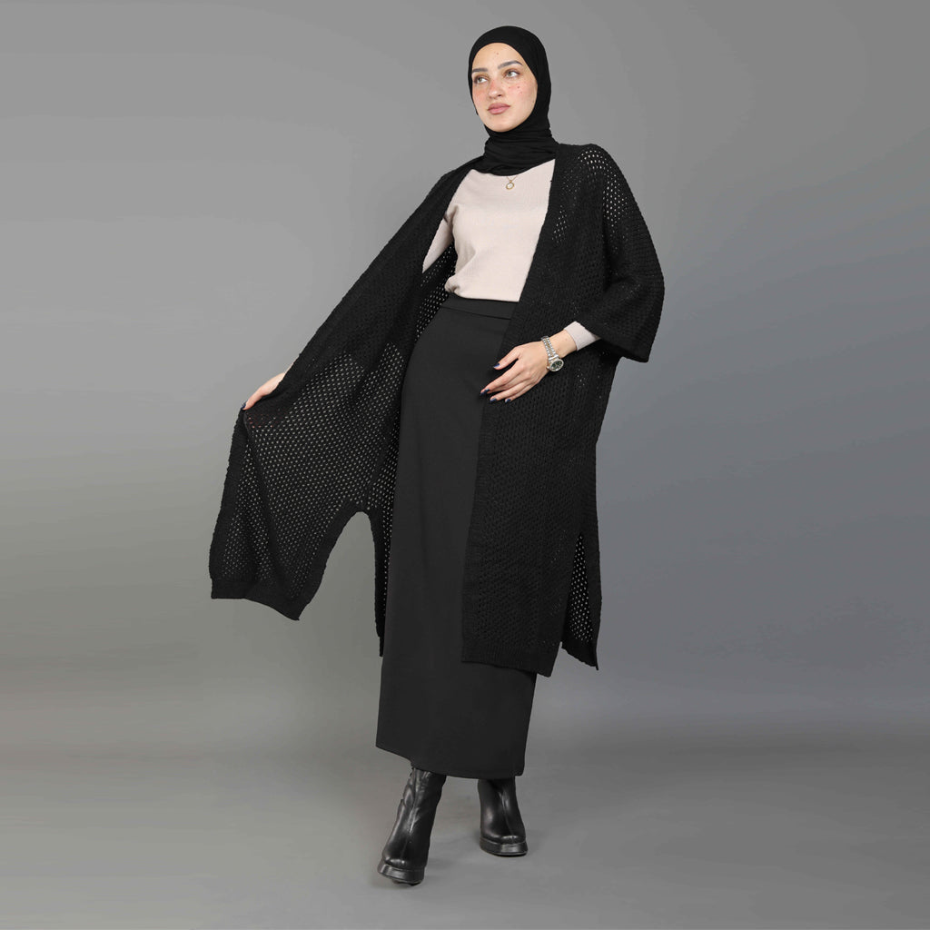 كارديجان-تريكو-اسود