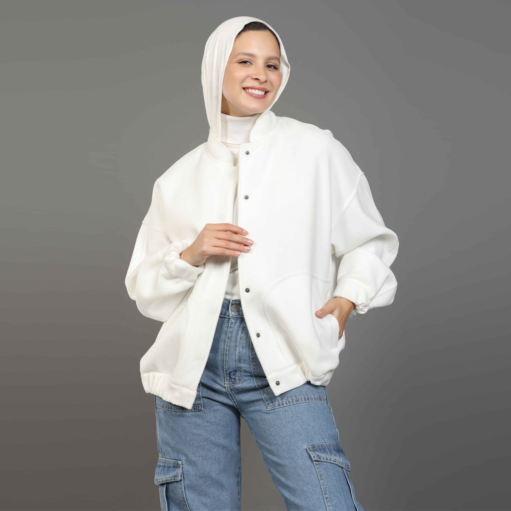 Jacket-Felt-WHITE