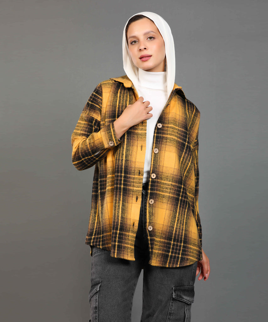 Shirt-Wool-MUSTARD