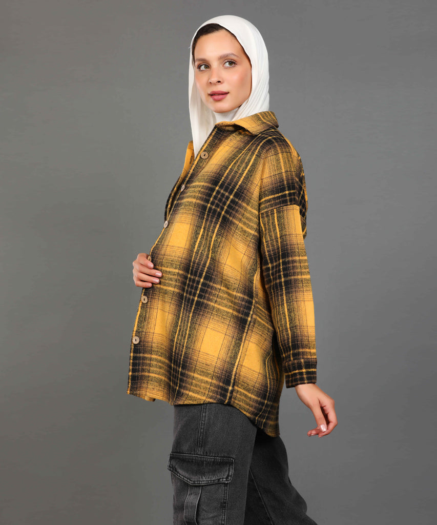 Shirt-Wool-MUSTARD