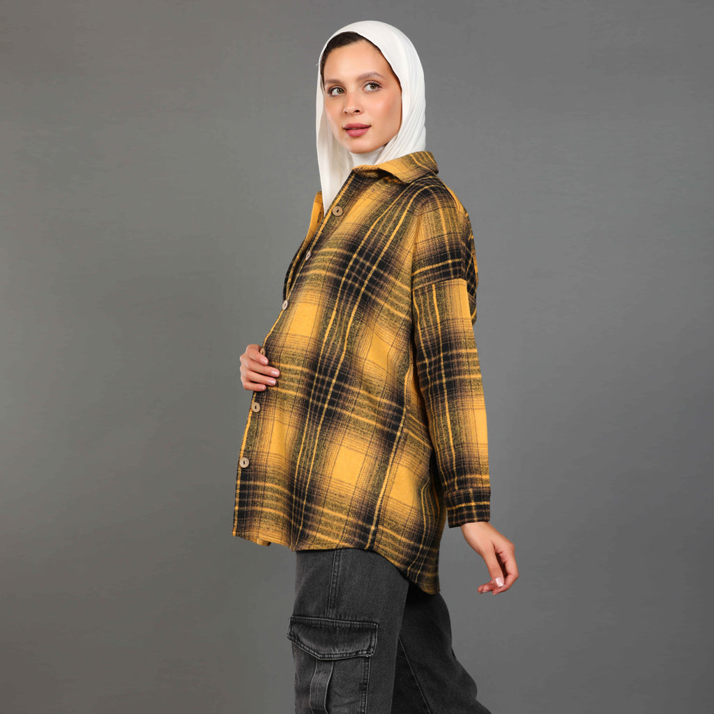 Shirt-Wool-MUSTARD