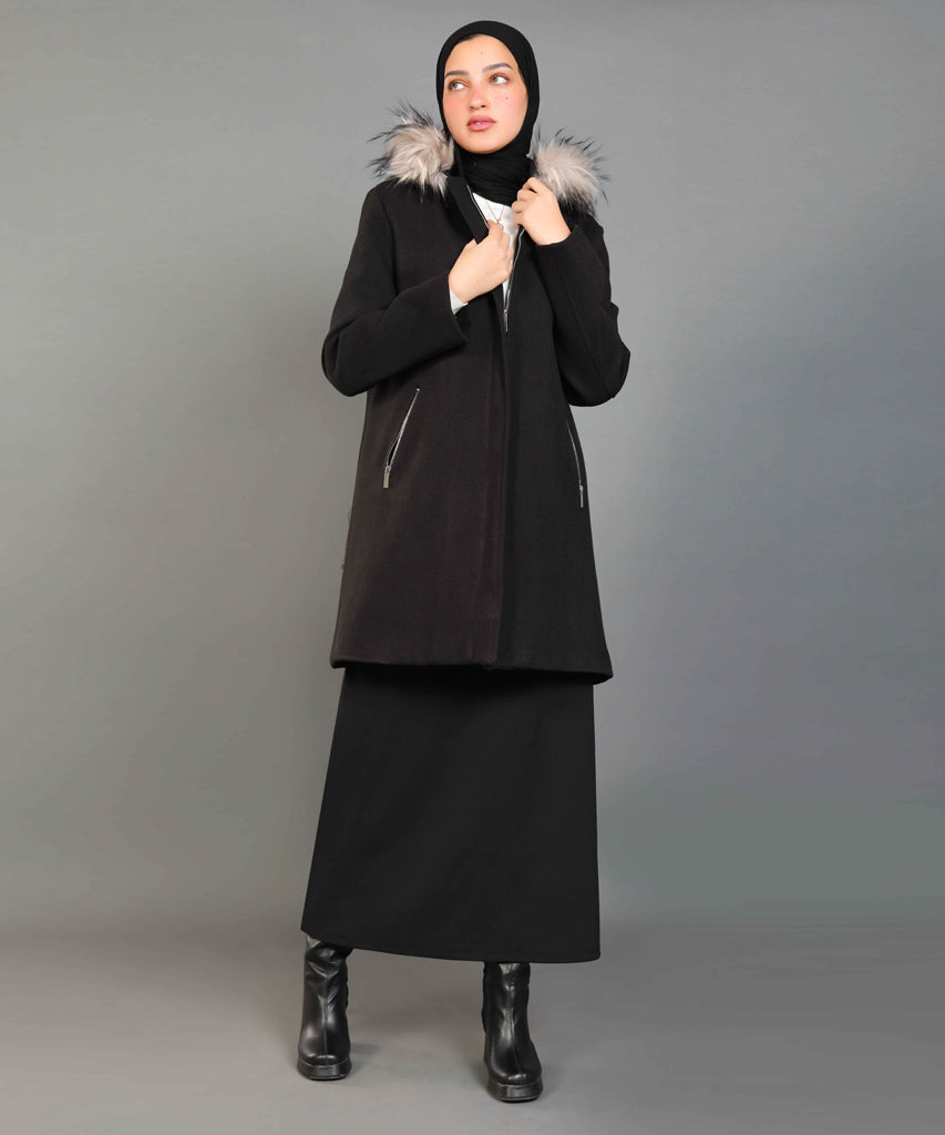 Coat-Felt-BLACK