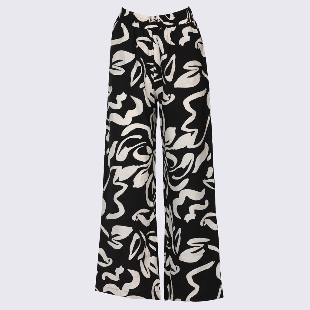 Trousers-Spanish Linen-BLACK
