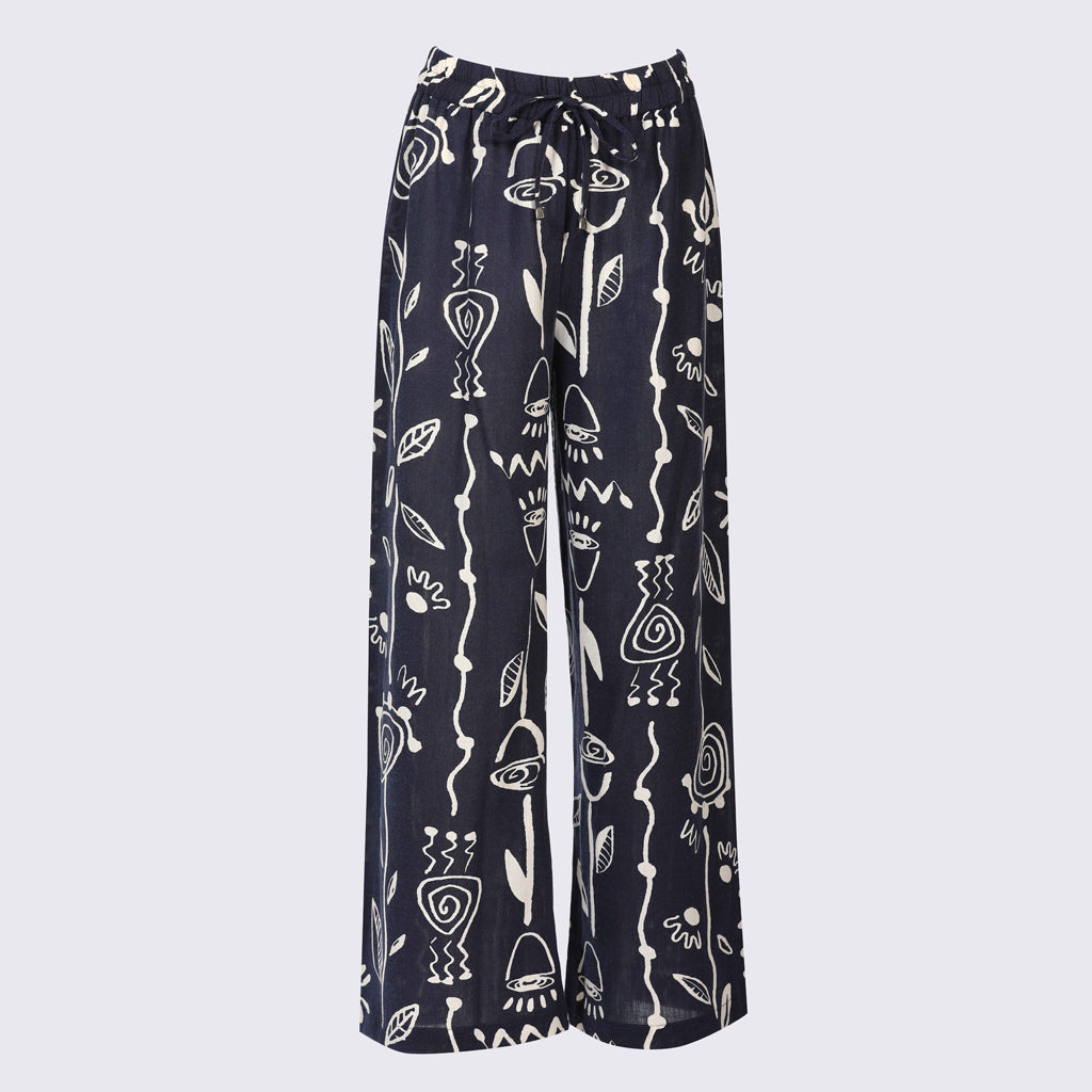 Trousers-Linen-NAVY