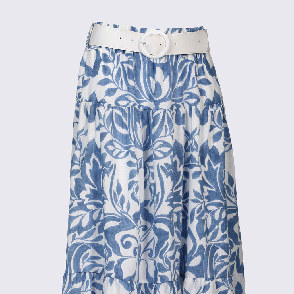 Skirt-Linen-BLUE