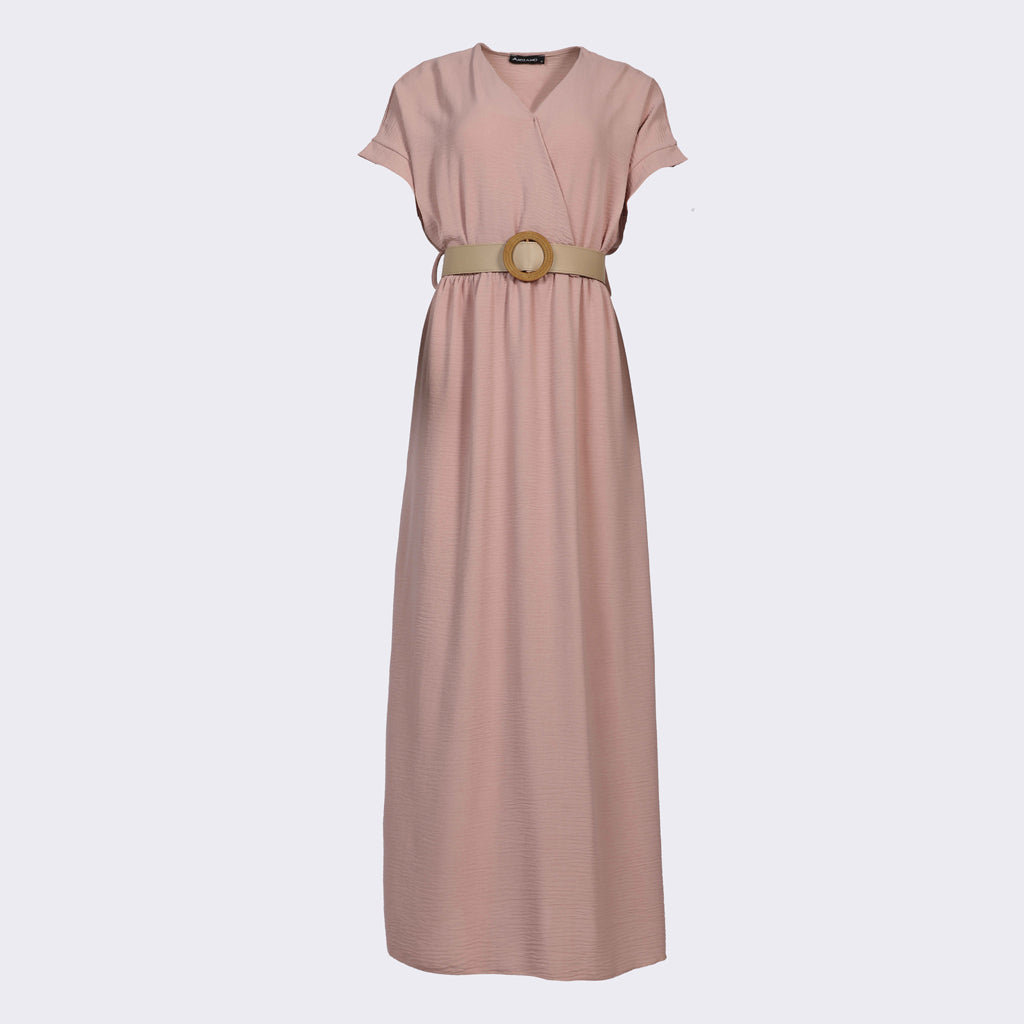 Dress-Cotton Viscose-ROSE