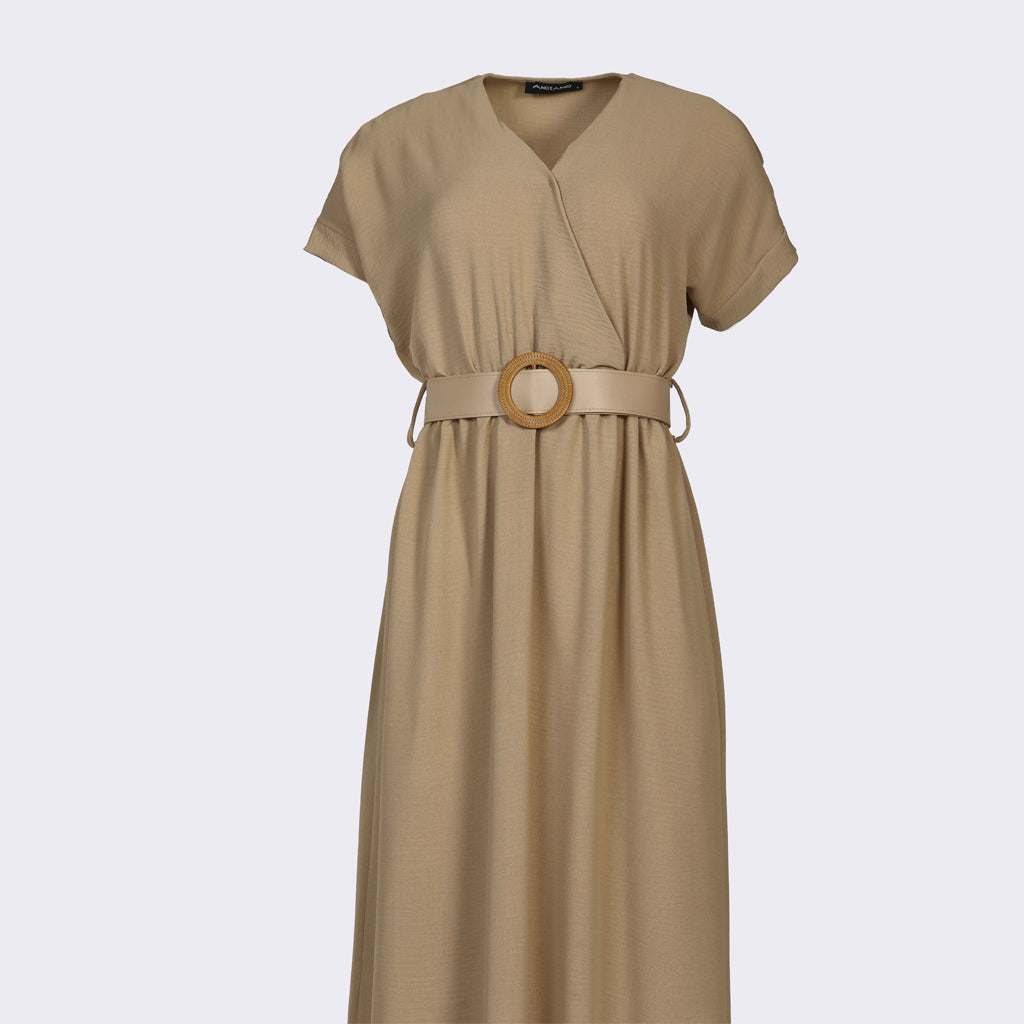 Dress-Cotton Viscose-CAFEE