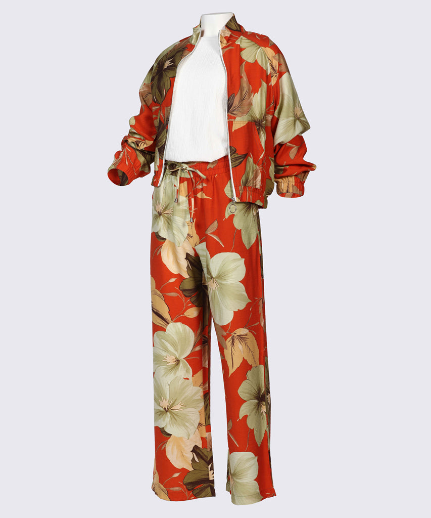 Jacket-Spanish Linen-ORANGE