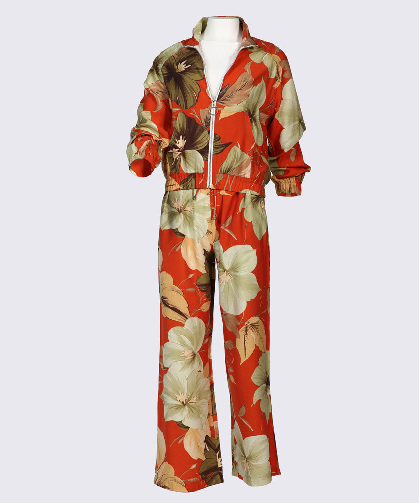 Jacket-Spanish Linen-ORANGE