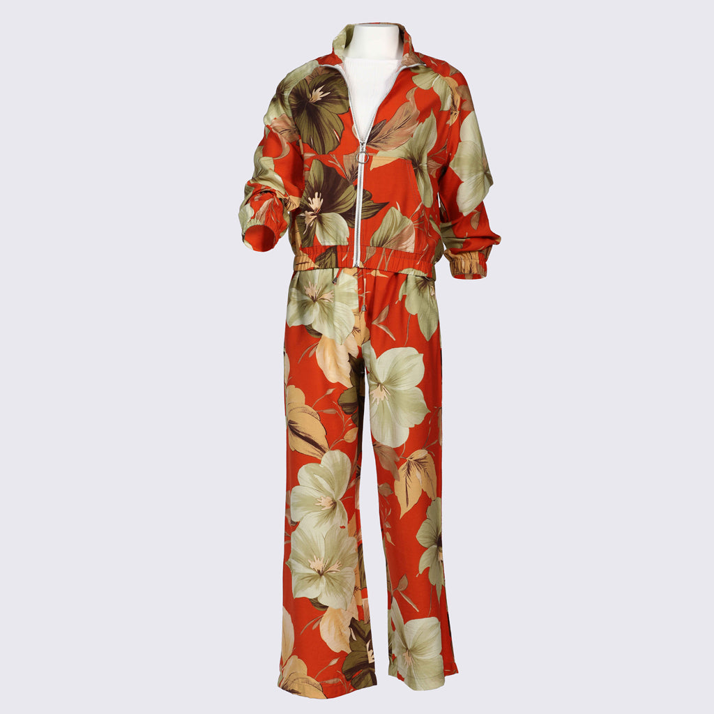 Jacket-Spanish Linen-ORANGE