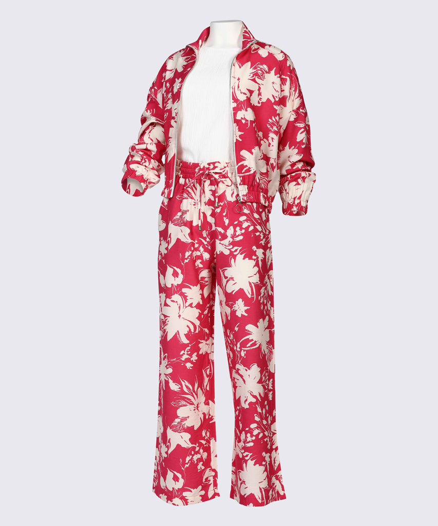 Jacket-Spanish Linen-FUCHSIA