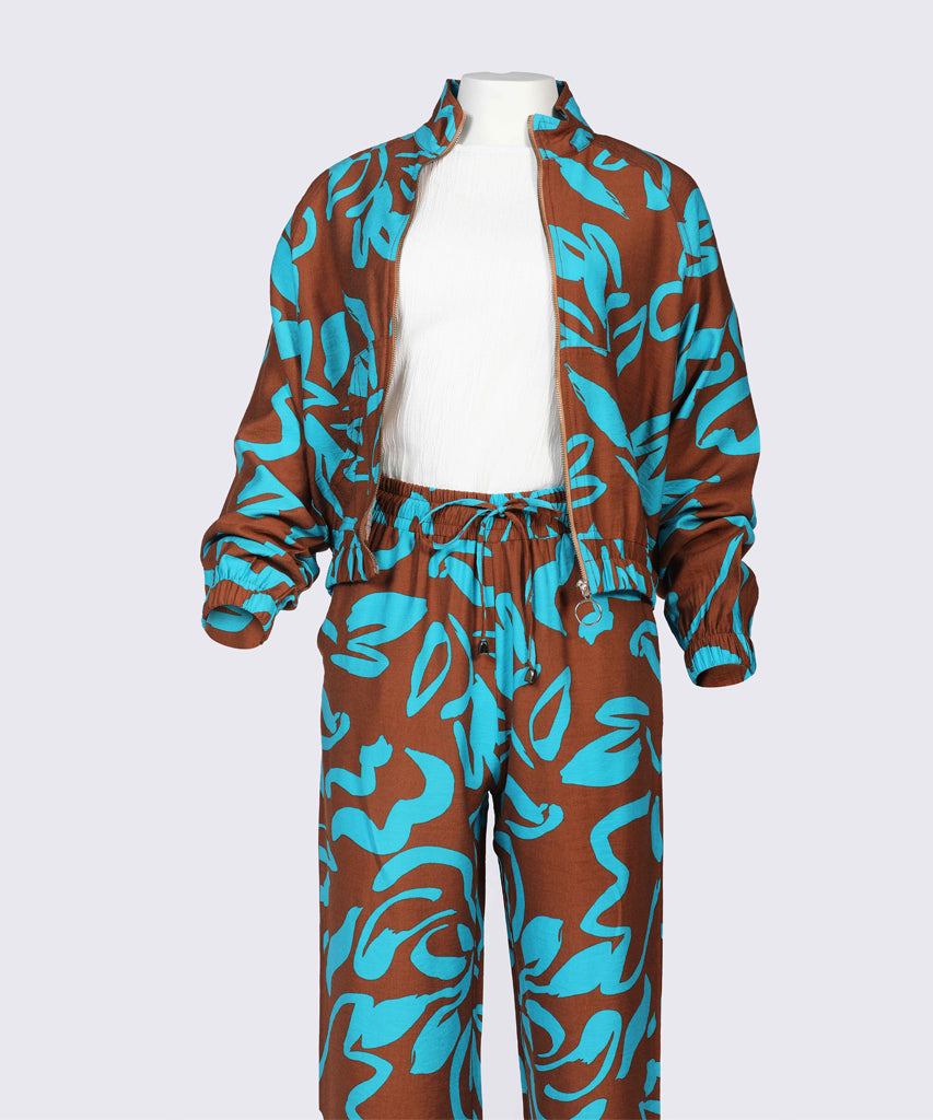 Trousers-Spanish Linen-TURQUOIS