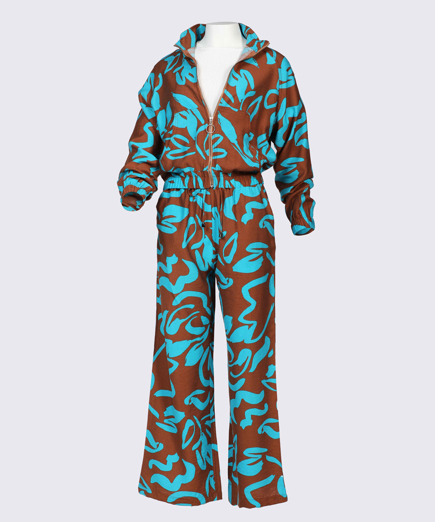 Trousers-Spanish Linen-TURQUOIS