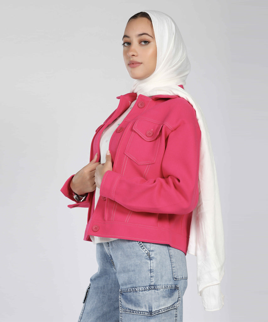 Jacket-Felt-FUCHSIA