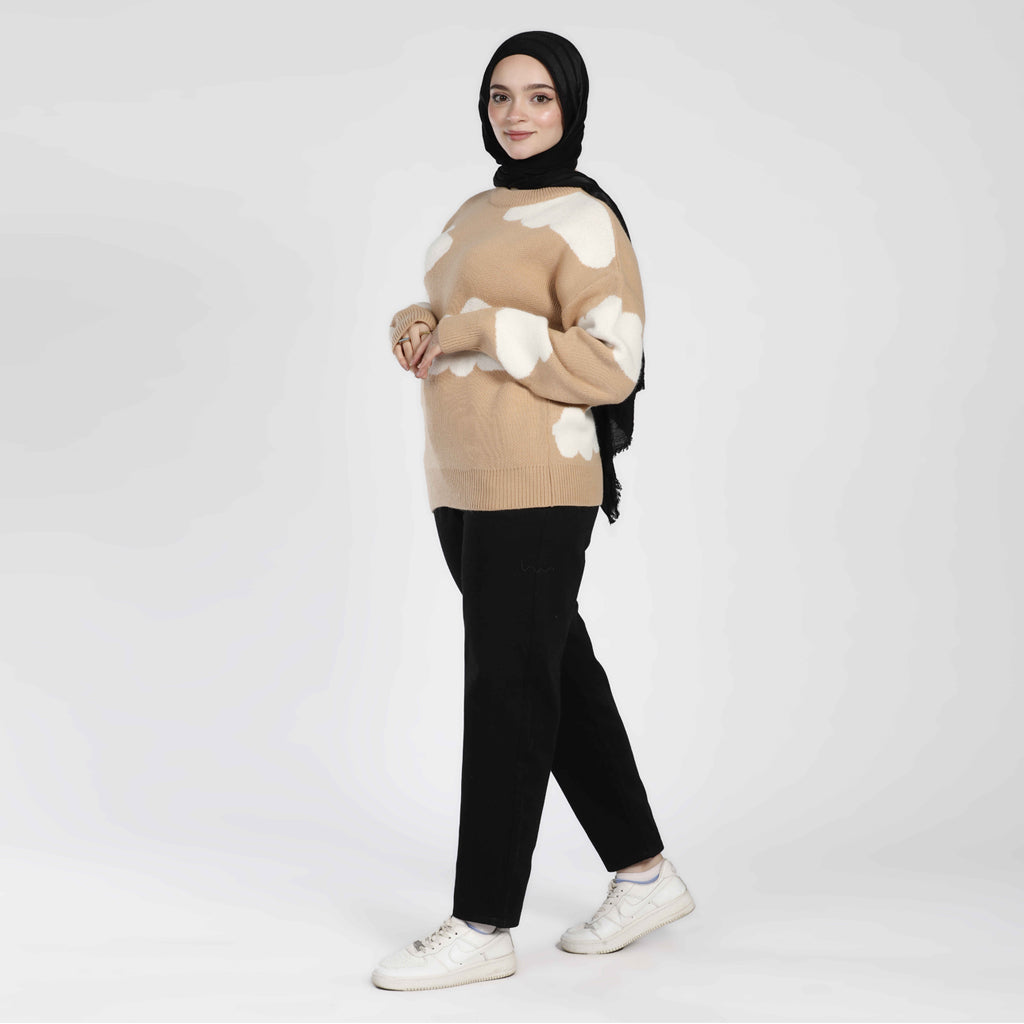 بلوفر-تريكو-كافيه