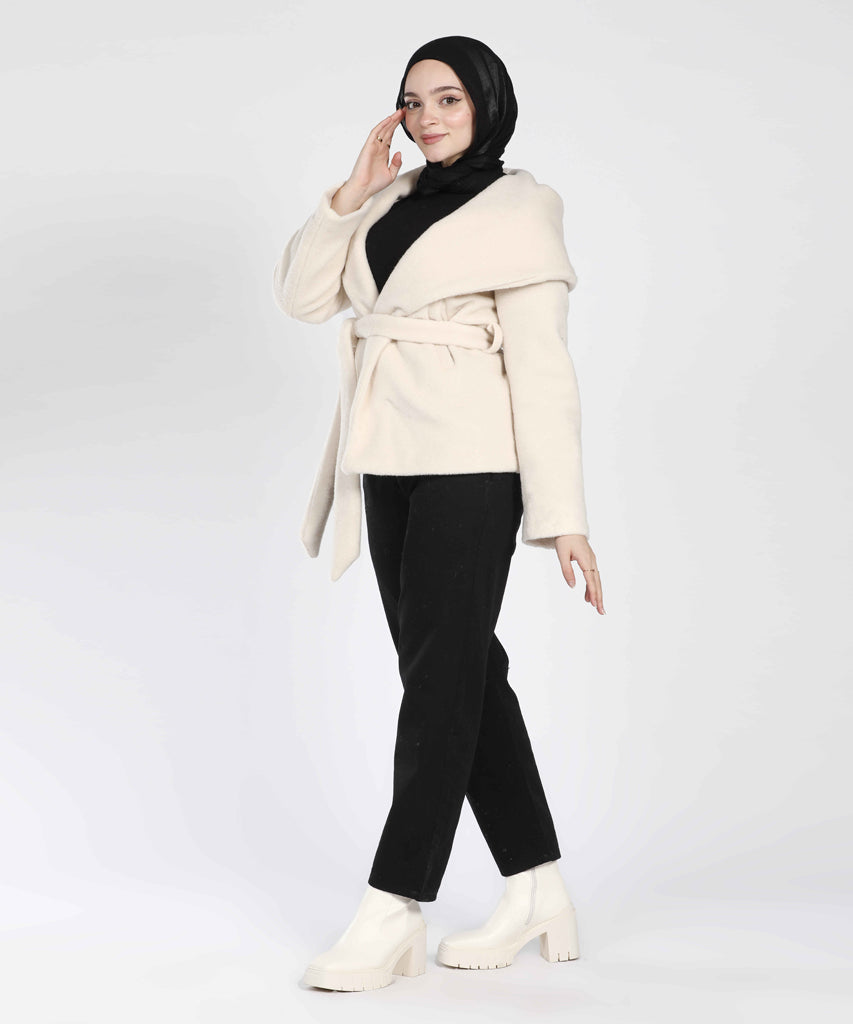 Coat-Wool-OF WHITE
