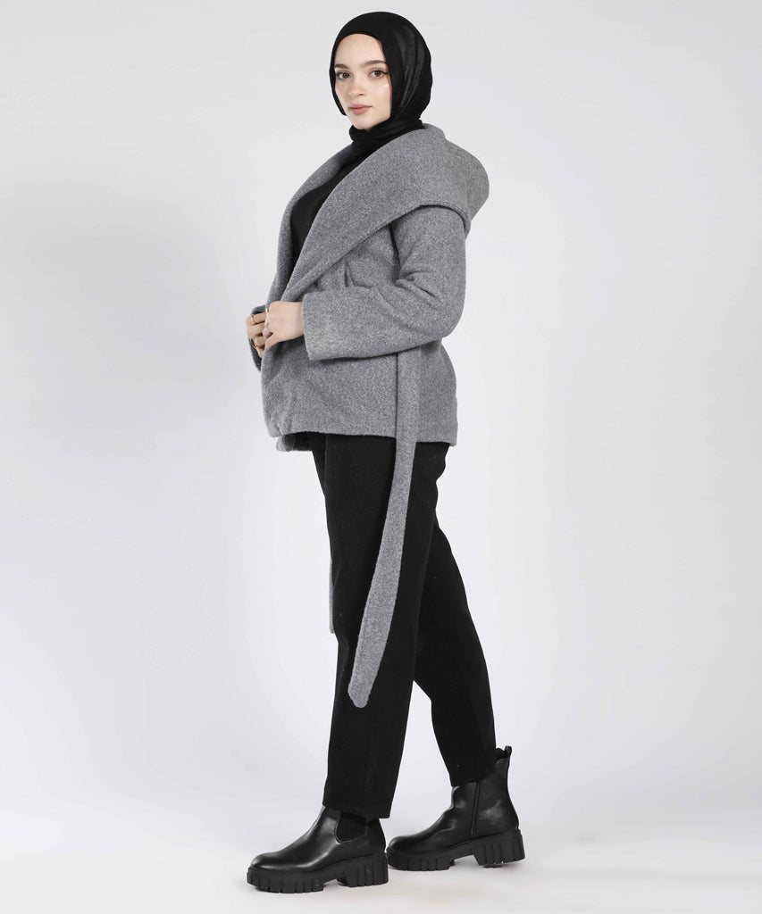 Coat-Wool-D GRAY