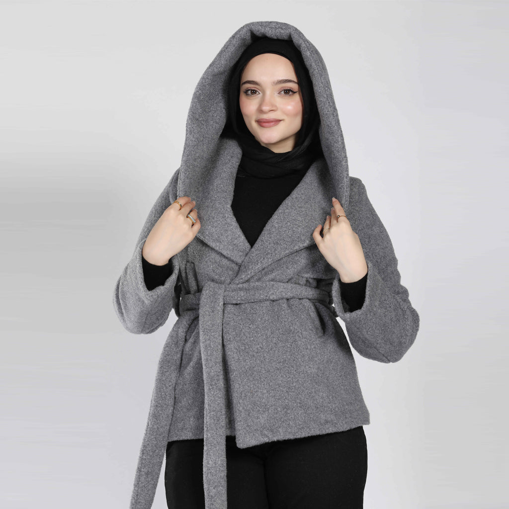 Coat-Wool-D GRAY