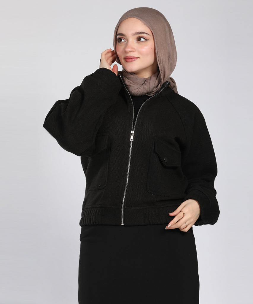 Jacket-Felt-BLACK