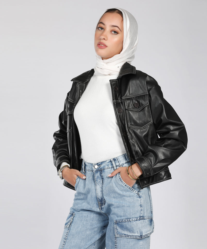 Jacket-Leather-BLACK