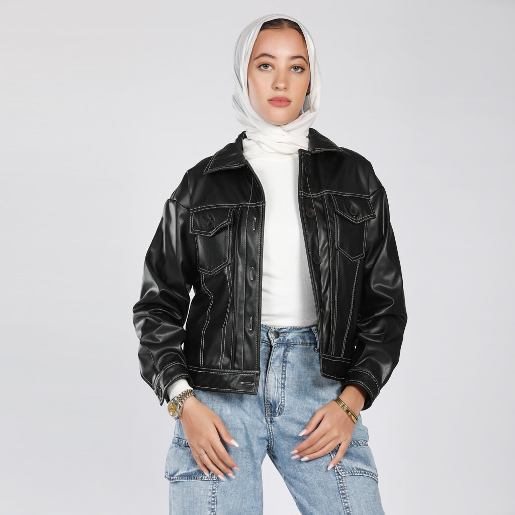 Jacket-Leather-BLACK