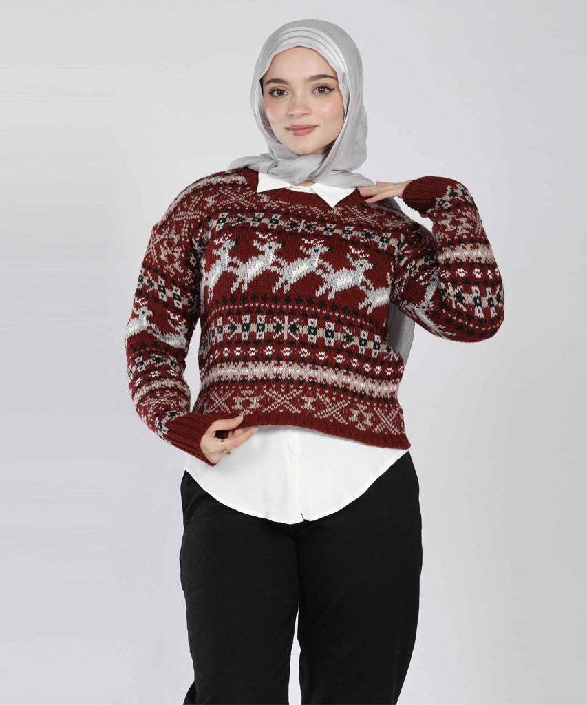 بلوفر-تريكو-نبيتى