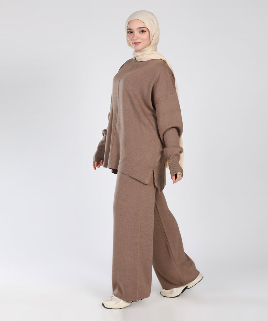 بلوفر-تريكو-كافيه