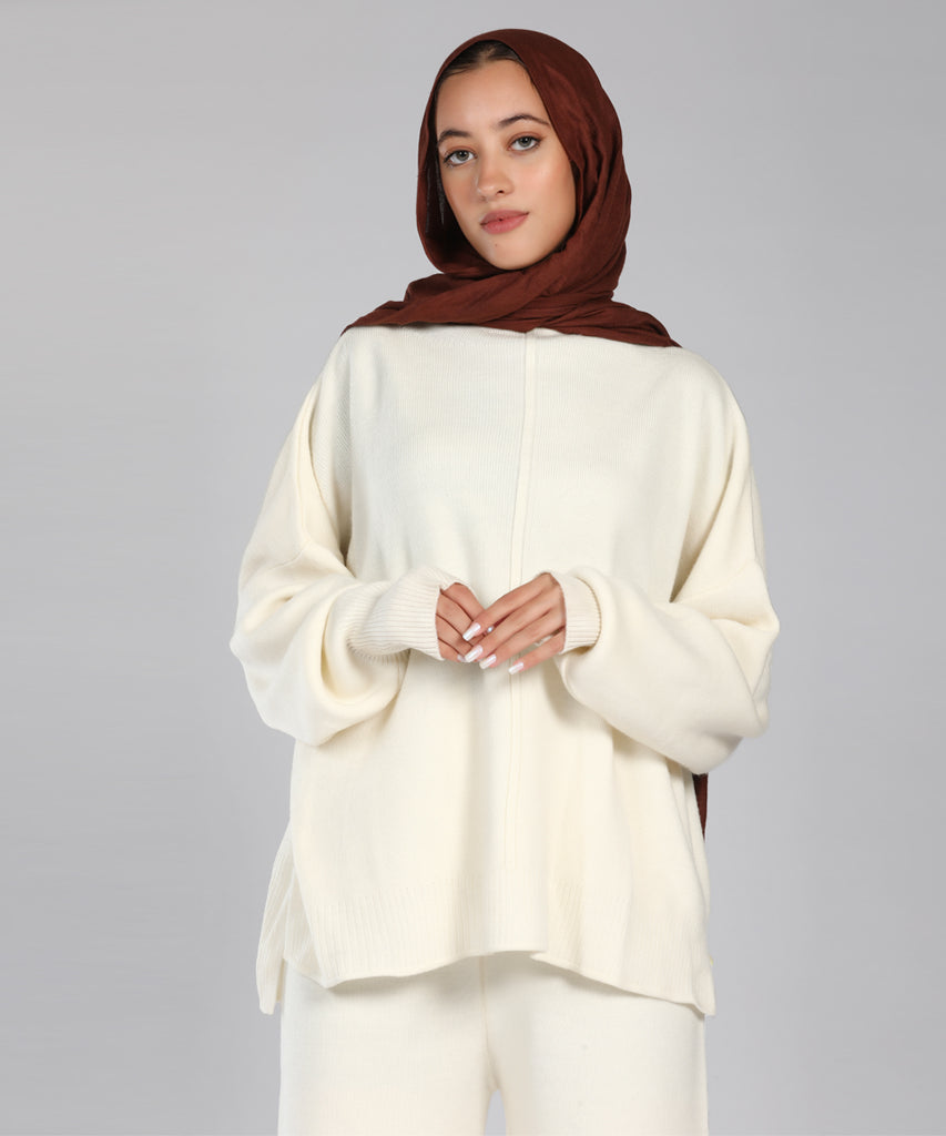 بلوفر-تريكو-أبيض