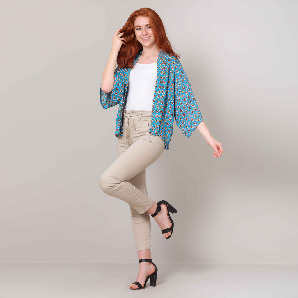 Pancho-Viscose-TURQUISE