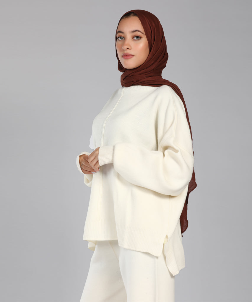 بلوفر-تريكو-أبيض