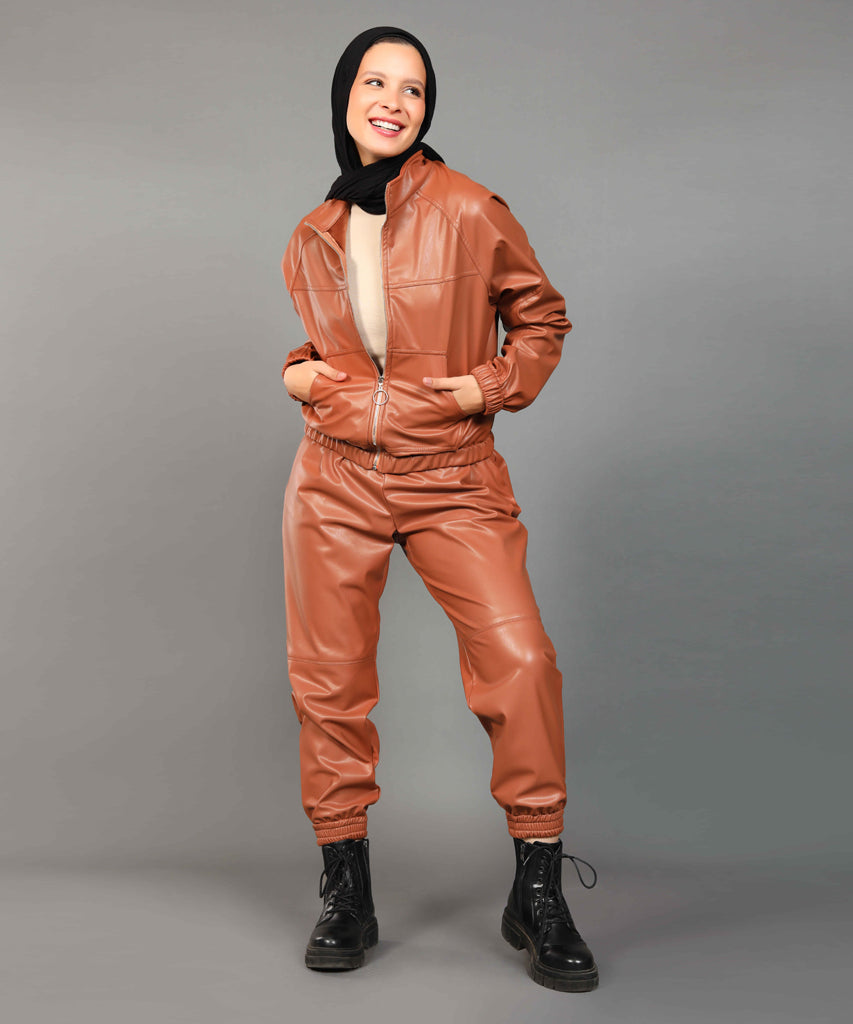 Trouser-Leather-CAMEL